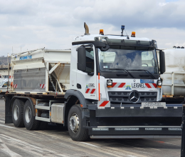 Ensemble de déneigement 6X4 MERCEDES 2017