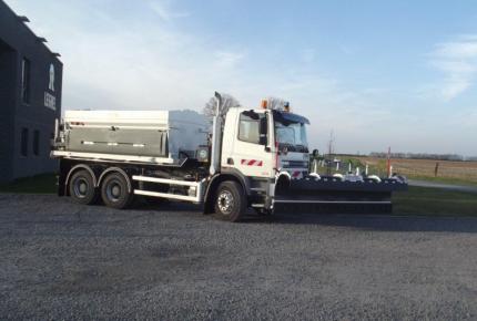 Ensemble de déneigement 6X4 DAF 2013