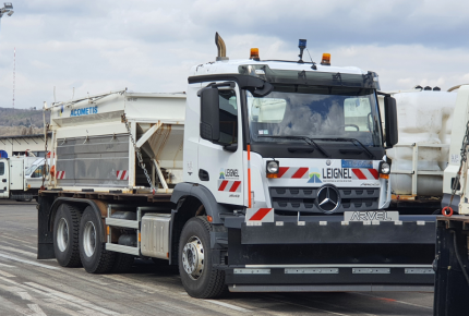 Ensemble de déneigement 6X4 MERCEDES 2017