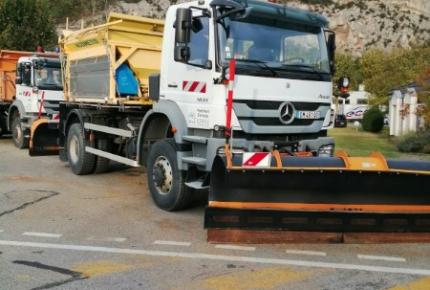 Ensemble de déneigement 4X4 MERCEDES 2015