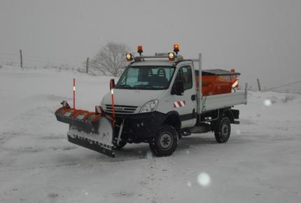 Ensemble de déneigement 4x2 IVECO 2014